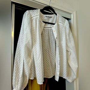 White Blouse new never worn from Nordstrom
